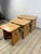Vintage Nesting Tables in Elm from Ercol, 1980, Set of 3 For Sale - Image 9 of 10