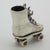 Vintage Italian Handmade Genuine Silver Rare Roller Skate Dollhouse Miniature Figurine For Sale - Image 4 of 9