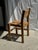 Vintage Brown Pine Chair For Sale - Image 5 of 18