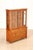 High Quality American Made Stickley Mission Collection China Cabinet In Quarter Sawn Oak Featuring A Two Part Form With...