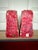 Stone Late 20th Century Pink Italian Alabaster Scroll Bookends For Sale - Image 7 of 11