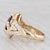 3.18ctw Ruby Diamond Ring 18k Yellow Gold Size 6.5 Cocktail Gia For Sale - Image 4 of 8