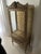 Mid-Century Baroque Carved Wooden Display Cabinet with Tufted Interior, 1980s For Sale - Image 14 of 16