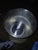 1990s Vintage 90s Chrome Plated Fluted Metal Trash Bin Wastebasket For Sale - Image 5 of 6