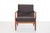 Brown Oak J65 Armchair by Ejvind Johansson for FDB Mobler, 1960s For Sale - Image 8 of 8