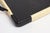 Art Deco Cream and Black Woven Rubber Vanity/Serving Tray With Glass Surface For Sale - Image 13 of 15