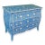 Constructed in French Renaissance style, this curved blue inlaid dresser will certainly turn some heads. This dazzling...