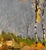 Boris Lavrenko, Black Lake Landscape with a Lake in the Middle of a Forest, 1978, Oil on Canvas For Sale - Image 3 of 7