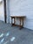 Late 20th Century Vintage French Louis XV Style Carved Wood Console Table With Marble Top For Sale - Image 5 of 12