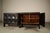 Wood Brutalist Ebonized Sideboard by Jean Batenburg for Mi Belgium, 1960s For Sale - Image 7 of 18
