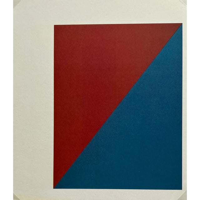 Mid-Century Modern Fine Lithographic Print by Guido Molinari For Sale - Image 3 of 4
