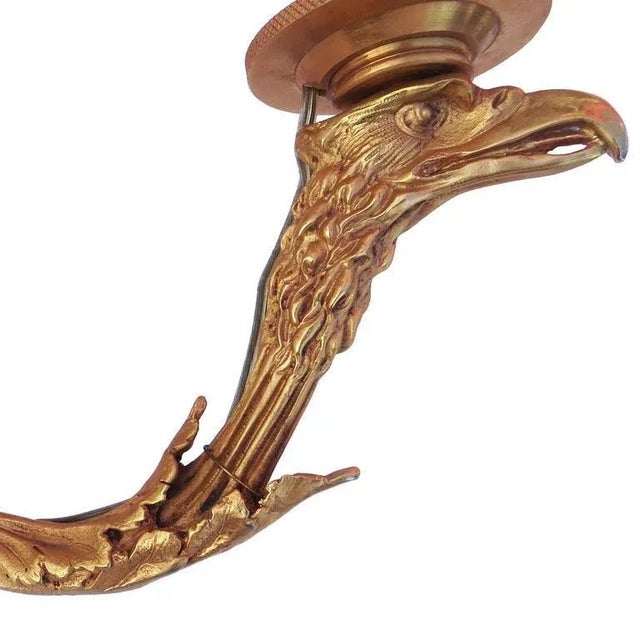 2010s Empire Style Valkyrie Wall Sconce - A Pair For Sale - Image 5 of 8