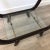 Metal Glass & Mahogany Coffee Table, Italy, 1950s For Sale - Image 7 of 11