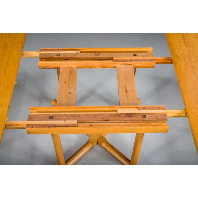 Danish Extendable Oak Dining Table by Kurt Østervig for Jason Møbler, 1950s For Sale - Image 16 of 18