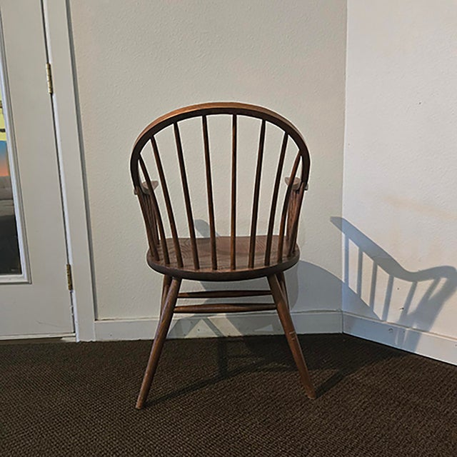 1960s 1960s Pair of Claud Bunyard's Cb10 Neo-Windsor Armchairs For Sale - Image 5 of 6