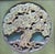 Here we have a hard to find Original Rookwood Tree of Life plaque , good incised decoration and matte greens and blues ,...