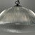 Art Deco Industrial Glass Pendant Lamp from Holophane, France, 1930s For Sale - Image 8 of 17