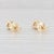 New 0.42ctw Diamond Martini Stud Earrings 14k White Gold Round Solitaire Studs - 2 Pieces For Sale - Image 4 of 6