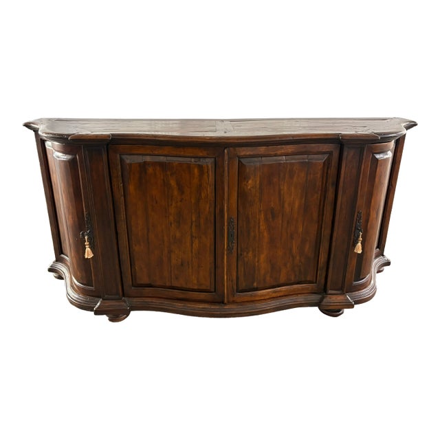 Country French Oak Sideboard or Buffet With Lots of Storage, Mid 20th Century For Sale