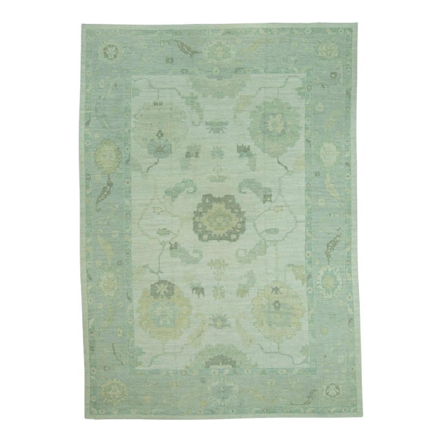 Turkish Oushak Rug 12'10" x 18'3" #19248 For Sale