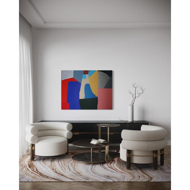 Bodasca, Colorful Abstract Composition No. 4, 2026, Acrylic on Canvas For Sale - Image 11 of 13