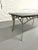 Black Granite & Brushed Steel Coffee Table For Sale - Image 8 of 9