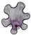 11 3/4 In. Vintage 24 % Lead Crystal Amethyst Purple Art Glass Handkerchief Ruffle Vase For Sale - Image 9 of 17
