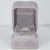 Lab Diamond Semi-Mount Ring With 24 Diamond Accents in Solid 14k Gold, Size 6.75 For Sale - Image 4 of 9