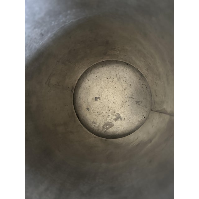Pewter Champagne Bucket Cooler by Jean Goardere, 1970s For Sale - Image 4 of 16