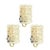 1 of 3 stunning amber bubble glass wall lights/sconces designed by Helena Tynell for Limburg, one of Germany's leading...