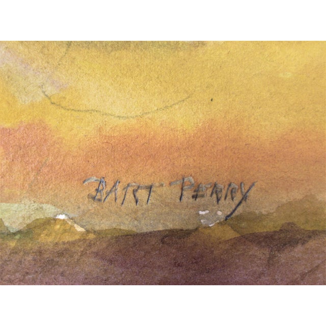 1970s Bart Perry, Landscape V, Circa 1975 For Sale - Image 5 of 6