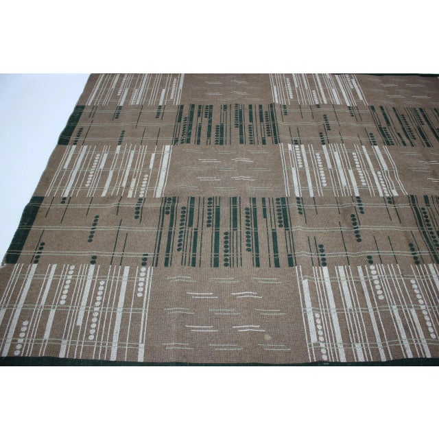 Bauhaus Bauhaus Geometric Carpet, 1940s For Sale - Image 3 of 8