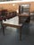 Mid century modern dining table made by Extensole . This is amazing , the table pulls out to 8 feet. It has 6 leaves. When...