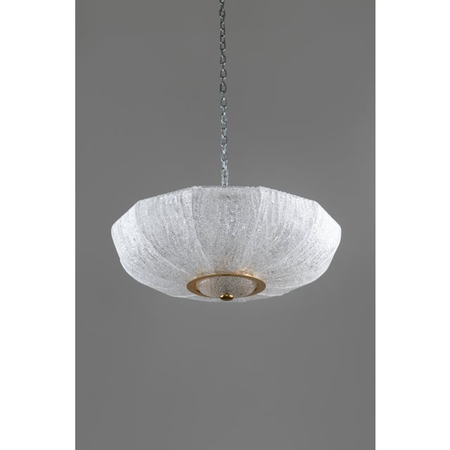 Murano Glass Hanging Lamp from Barovier & Toso, 1980s For Sale - Image 11 of 11