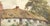Paper Country Cottage - Figure in the Door With Geese - Landscape by Joshua Fisher For Sale - Image 7 of 11