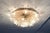 Austrian Flower Snowflake Ceiling Lamp by Emil Stejnar for Rupert Nikoll, Vienna, Austria, 1950s For Sale - Image 5 of 18