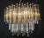 Vintage Murano Glass Trihedral Prisms Chandelier in the style of Venini, Italy, 2010s For Sale - Image 10 of 12