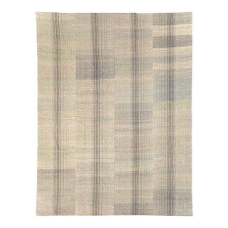 Galerie Shabab Collection Mid-20th Century Handmade Turkish Flatweave Kilim Room Size Carpet For Sale