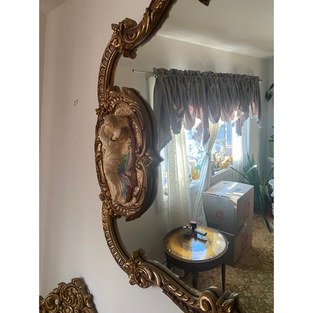French French Rococco Mirror For Sale - Image 3 of 4