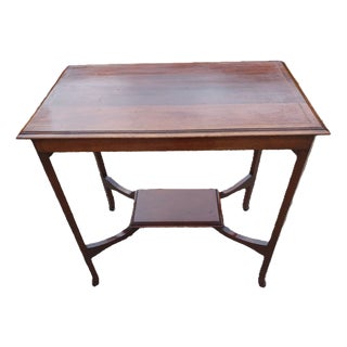 19th Century Mahogany Side Table For Sale