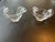 Vintage Art Deco Stueben Glass Creamer and Sugar Bowl Set For Sale - Image 4 of 6
