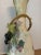 1960s Large Vase Majolica Pottery With Apple & Grapes Tree Branches For Sale - Image 9 of 13