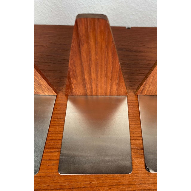 Mid-Century Modern Danish Bookends in Teak, 1960s, Set of 4 For Sale - Image 16 of 18