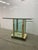 Transparent Pace Collection by Leon Rosen Vintage Brass & Glass Dining Room Table For Sale - Image 8 of 9