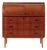 Scandinavian Teak Wood Rolltop Secretary Desk by Egon Ostergaard, Made in Sweden For Sale