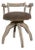 19th Century France Antique White Wood Armchair For Sale
