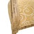 French Louis XVI Medallion Back Armchair With Crème-Peinte Distressed Finish For Sale - Image 13 of 17