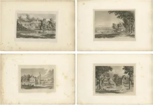 Flanders and Holland, 1820, Paper, Set of 4