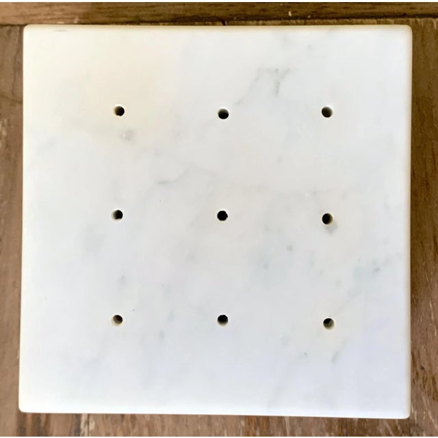 Contemporary Italian Marble Block Incense/Candle Holder For Sale - Image 3 of 13