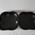 Vintage Chinese Black Lacquer Box Mother of Pearl Inlay Box Set of Two Square For Sale - Image 10 of 17